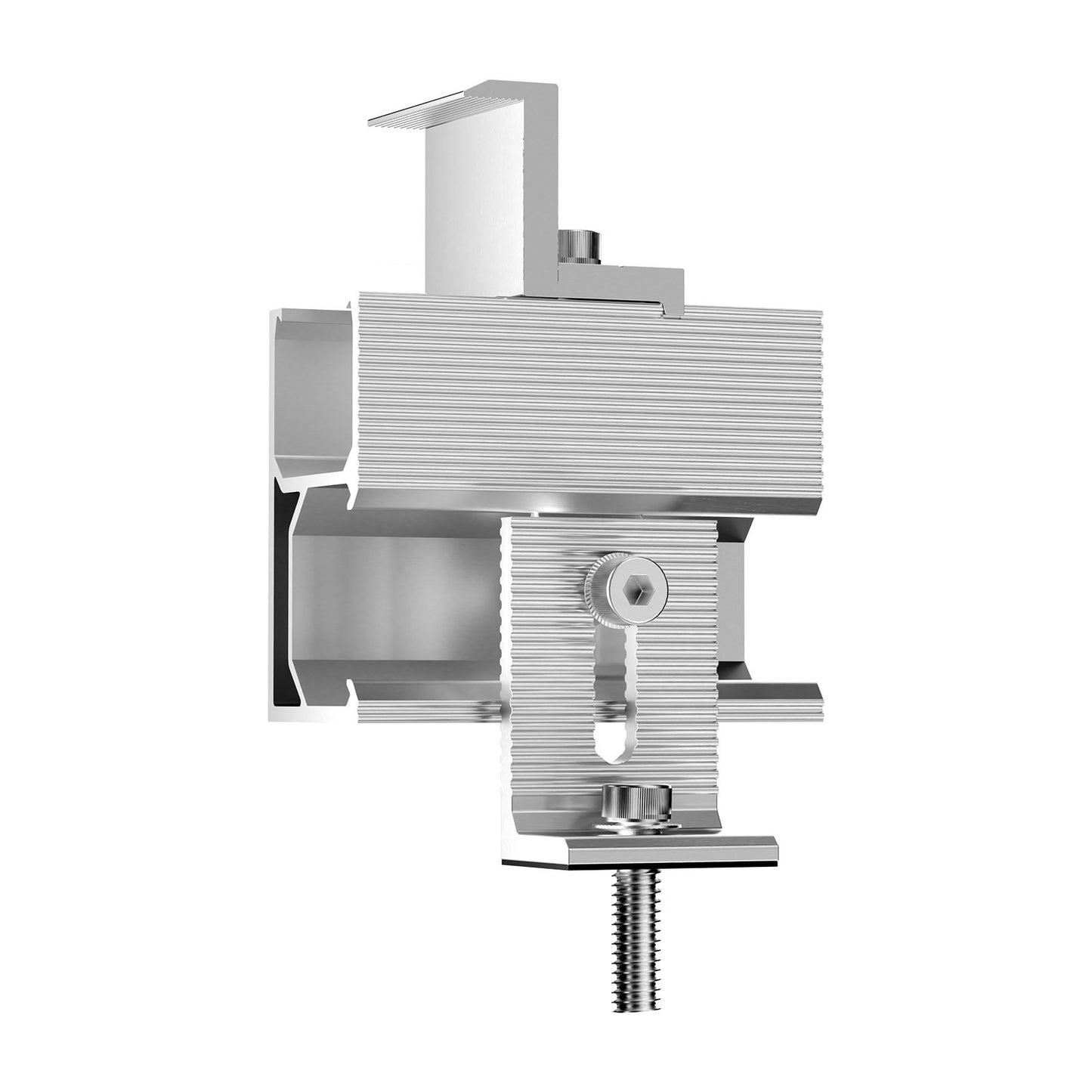 Solarmodul-Montagehalterungen Solarmodul-Montagesatz für verschiedene Dächer