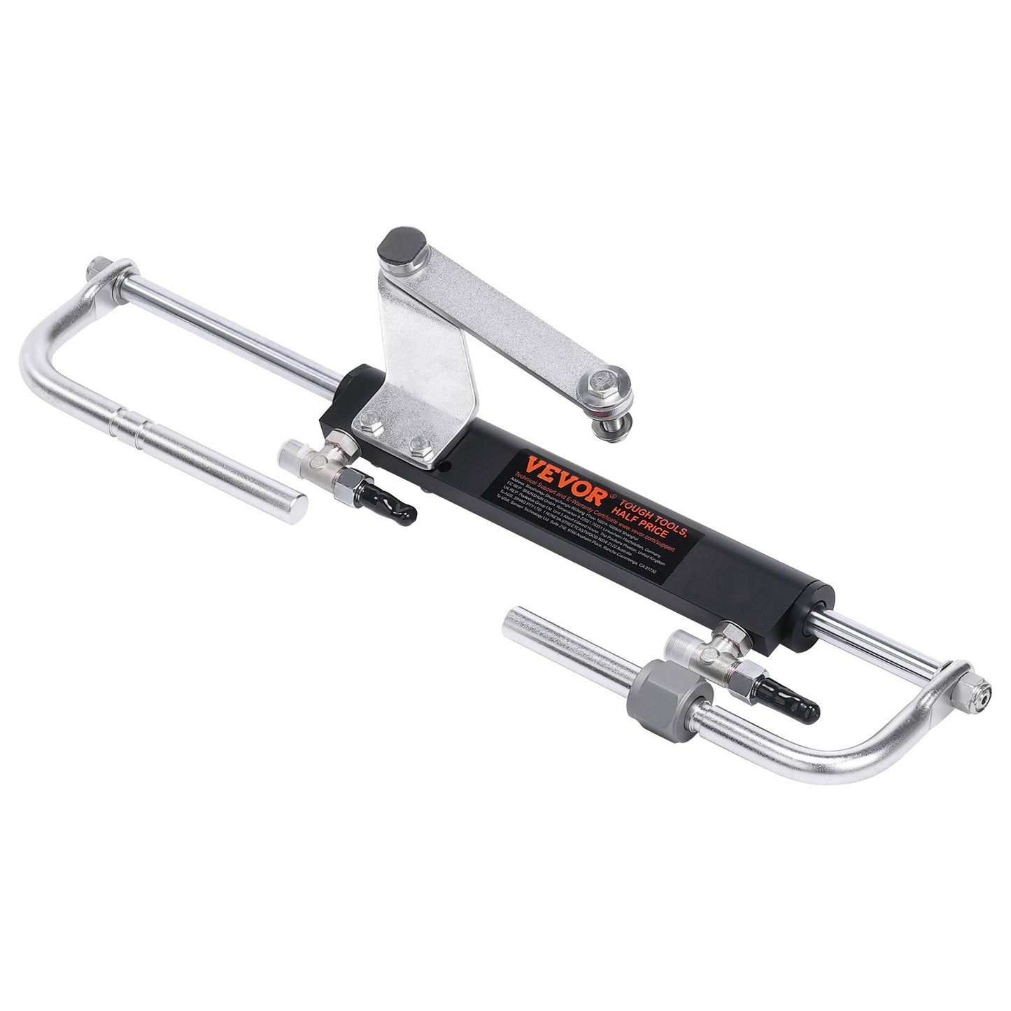 Hydraulic Steering Kit 90HP Hydraulic Outboard Steering Kit with Helm Pump Cylinder Marine Steering System Kit