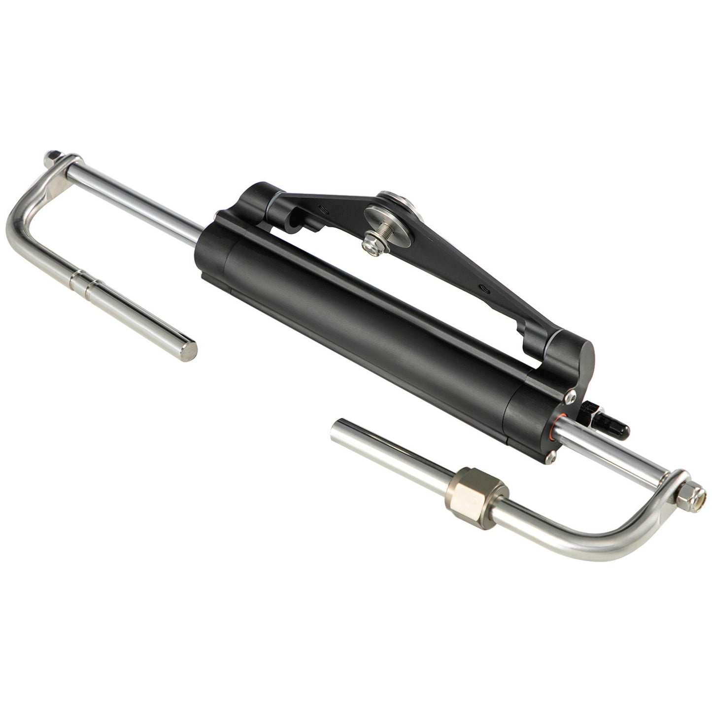 Hydraulic Steering Cylinder HC4645H Front Mount Hydraulic Outboard Marine Steering Cylinder Suit for Up to 150HP Boats Steering