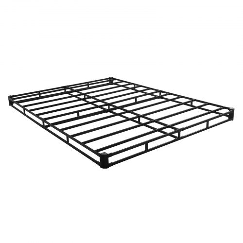 Boxspring Queen size bed frame with fabric 204 L x 144 W x 106 H | EU
