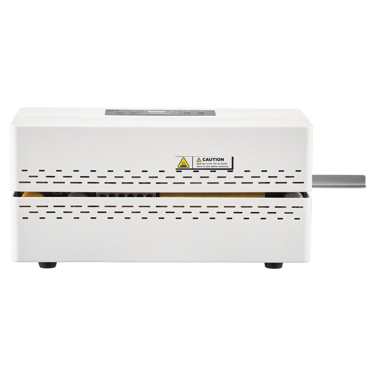 Continuous Sealing Machine, 0.32-0.47 in Seal Width, Automatic Continuous Band Sealer with Digital Temperature Control, Automatic Shutdown, Heat Sealing Machine for 0.002-0.0.008 in Plastic Bags