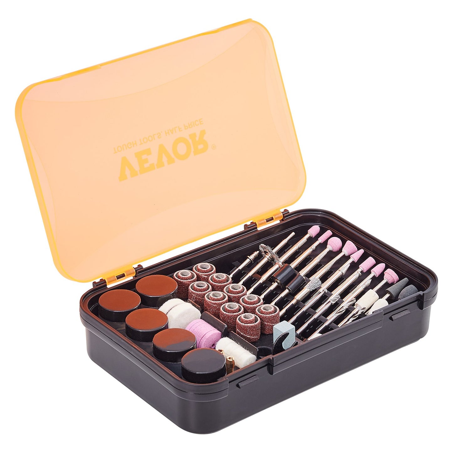 Rotary Tool Accessory Kit, 357PCS Accessories Kit, 1/8" Diameter Shank, Universal Fitment Power Rotary Tool Accessories Set for Grinding, Carving, Sanding, Cutting, Drilling