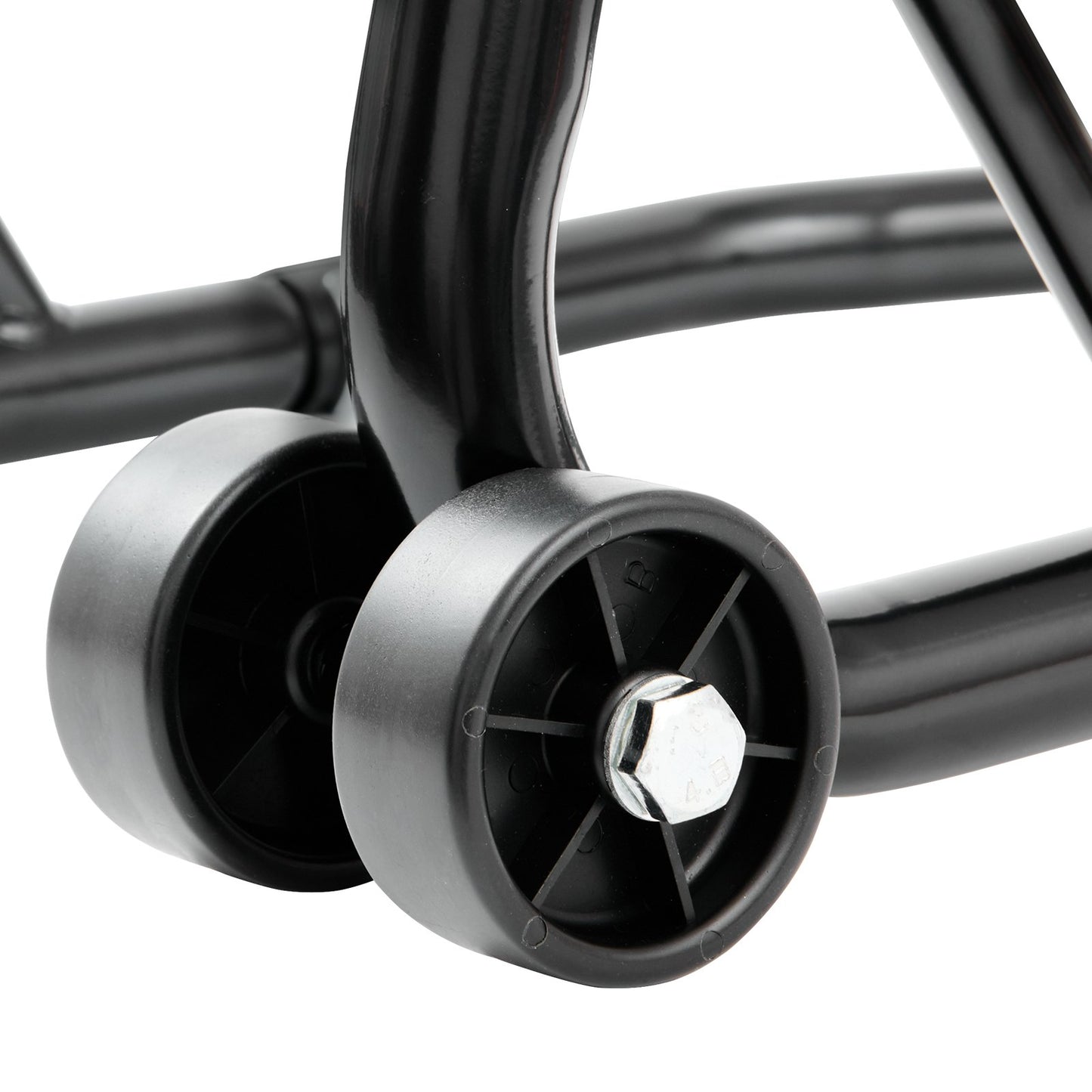 Motorrad-Ständerlift, 0,39 Tonnen vorne hinten, Kombi-Ständer, Hebeständer, Vorder- und Hinterrad-Gabelständer, U+L-Gabelschwingenspule, kompatibel mit den meisten Motorrädern von Yamaha, Honda, Kawasaki, Suzuki, schwarz