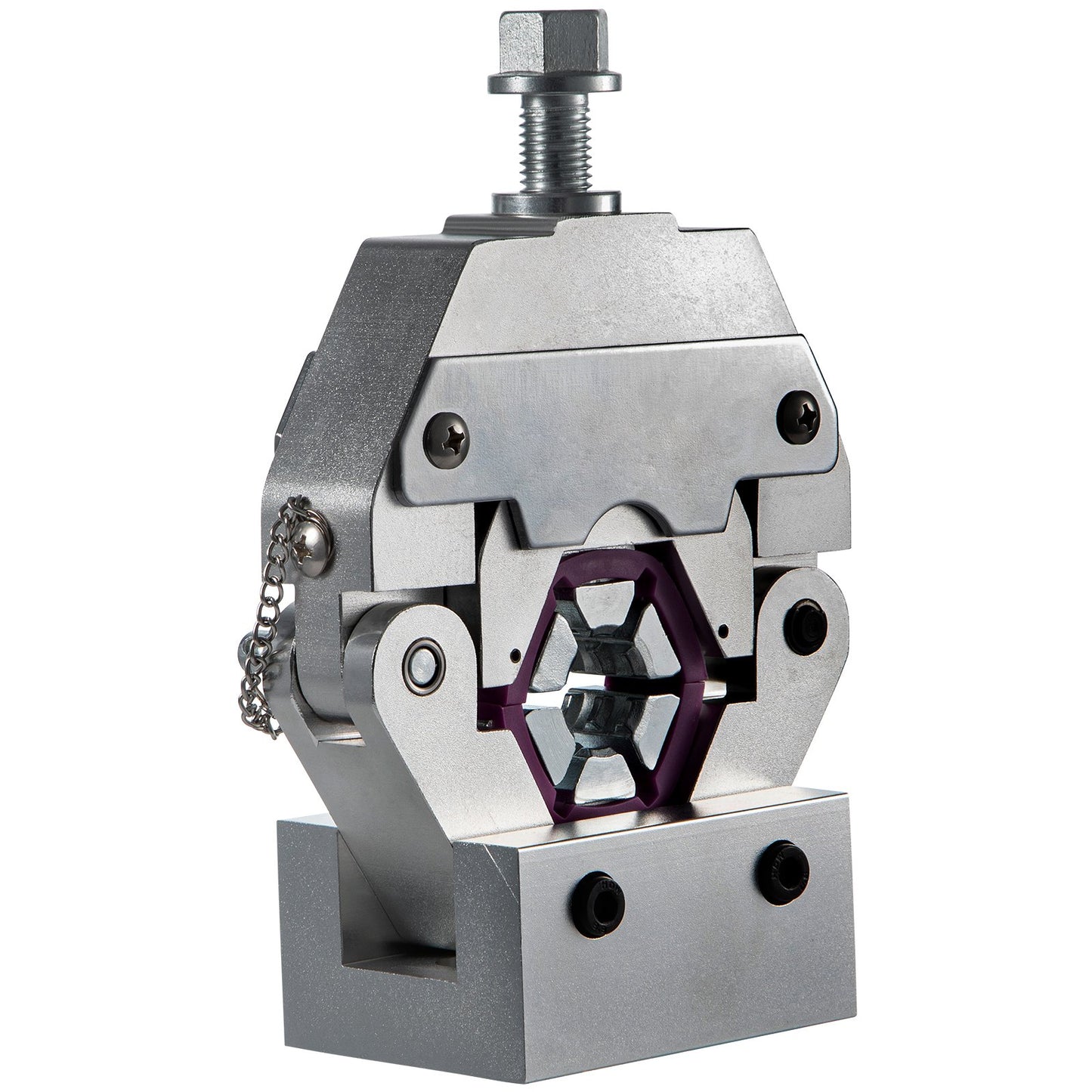 Manually Operated AC Hose Crimper Hydra-Krimp 71550 Manual AC Hose Crimper Kit Air Conditioning Repair Handheld AC Hose Crimping Tool with 4 Dies