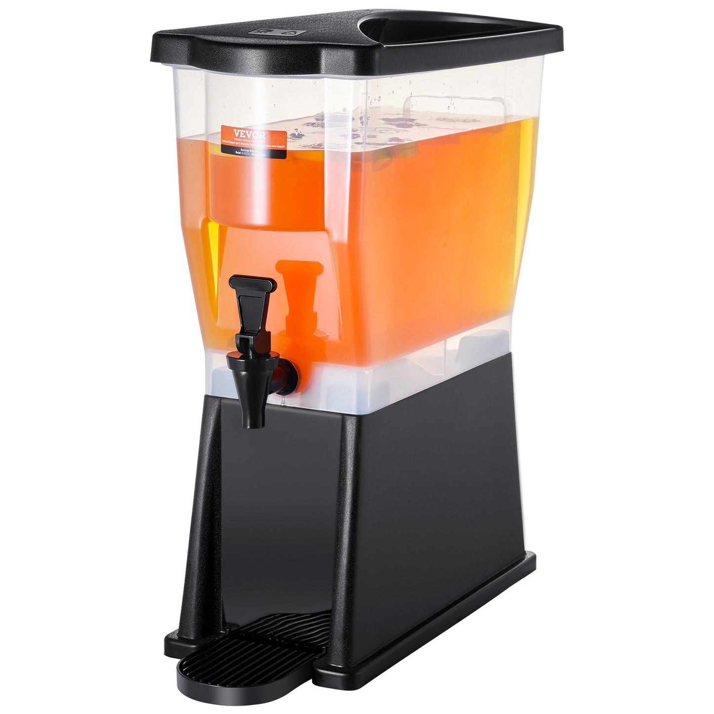 Beverage Dispenser, 3 Gallon Beverage Dispenser for Parties, Plastic Juice Dispenser with Spout Cap, Iced Tea Lemonade Juice Water Dispenser, for Restaurants, Hotels, Parties