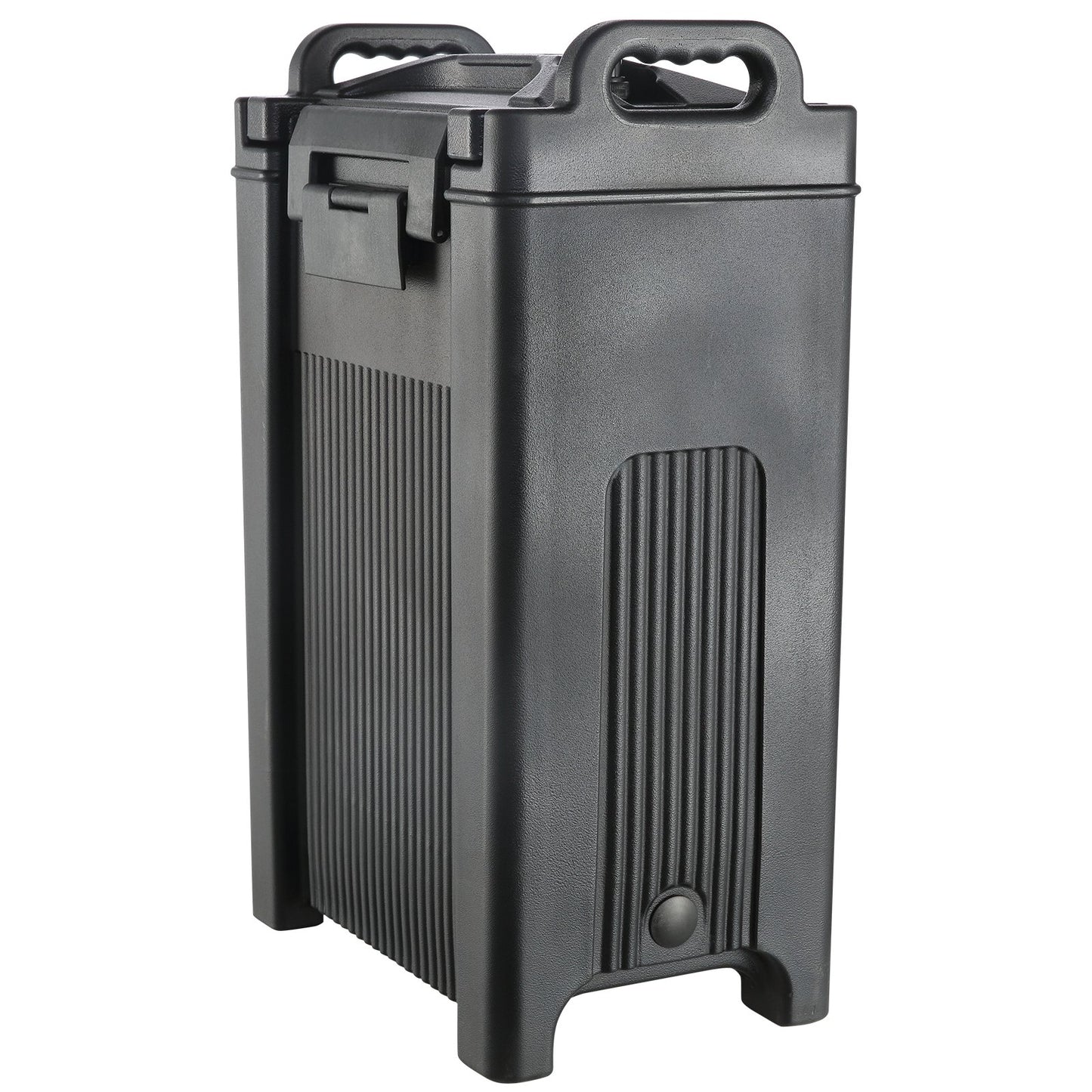 Isolerad dryckesdispenser, 5 gallon, livsmedelsklassad LDPE server för varm och kall dryck, kylare för termisk dryck med 0,9 tums PU-lager tvåstegs kranhandtag, för restaurangens dryckesbutik