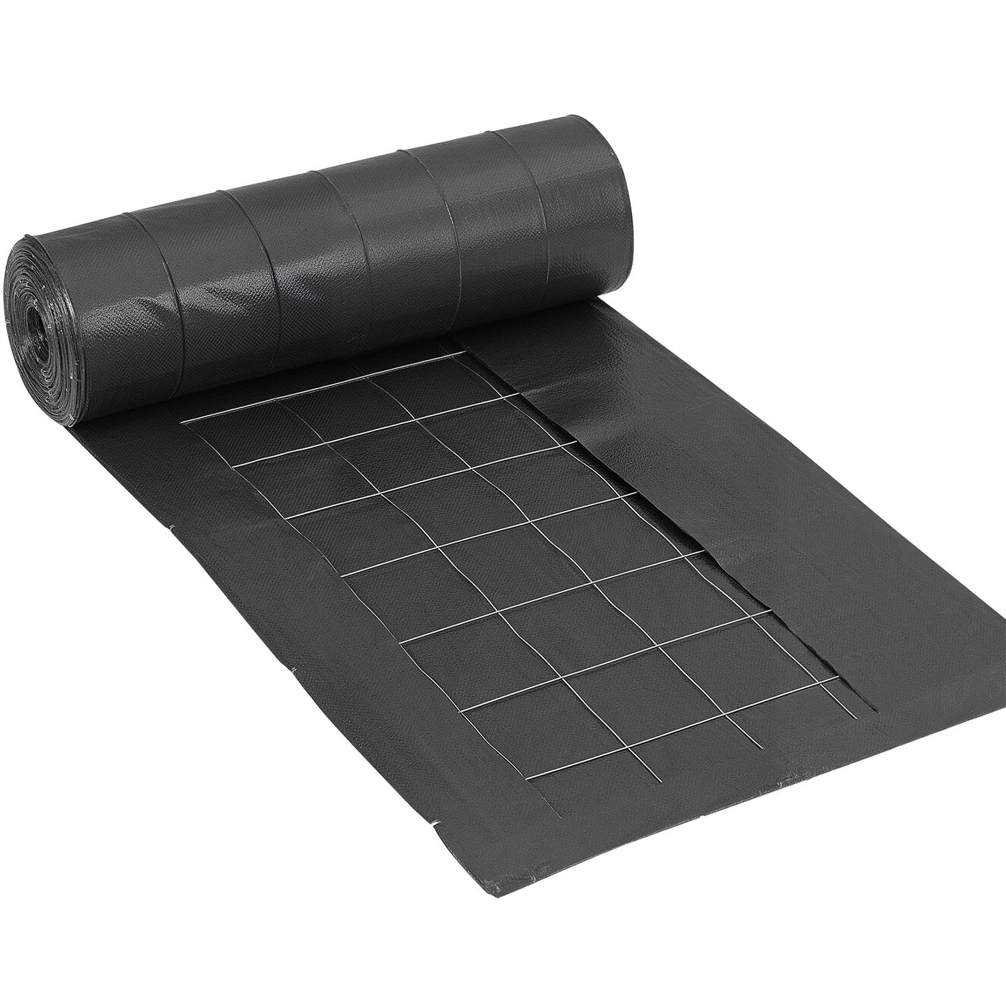 Silt Fence Fabric Roll, 2 x 100 ft Backed Wire Silt Fence, Erosion Control Fencing for Sediment Retention, Industrial Grade Temporary Tough Polypropylene Fabric for Construction Job Sites