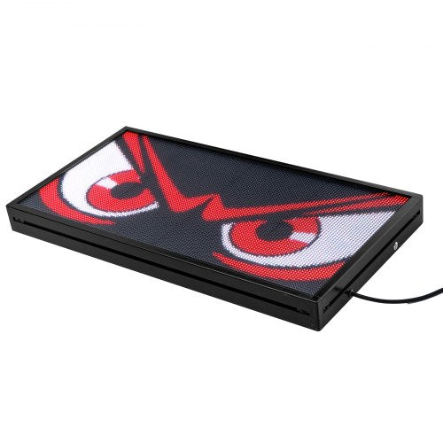 27x14 Zoll programmierbares LED-Schild, digitale Rollanzeigetafel, P5, Vollfarbe | EU