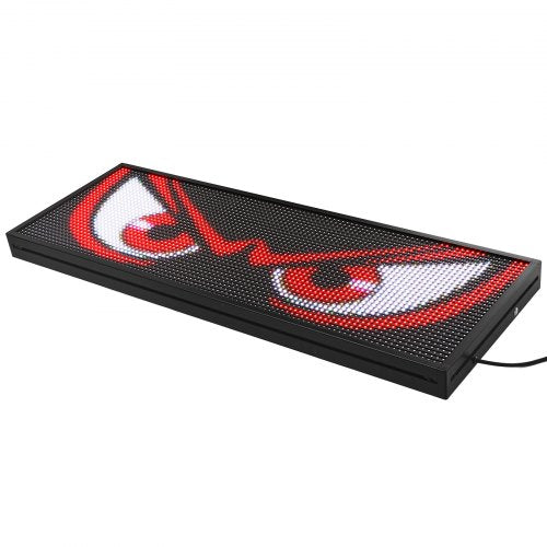 40x14 inch Programmable LED Sign Scrolling Display Board P10 Full Color | EU