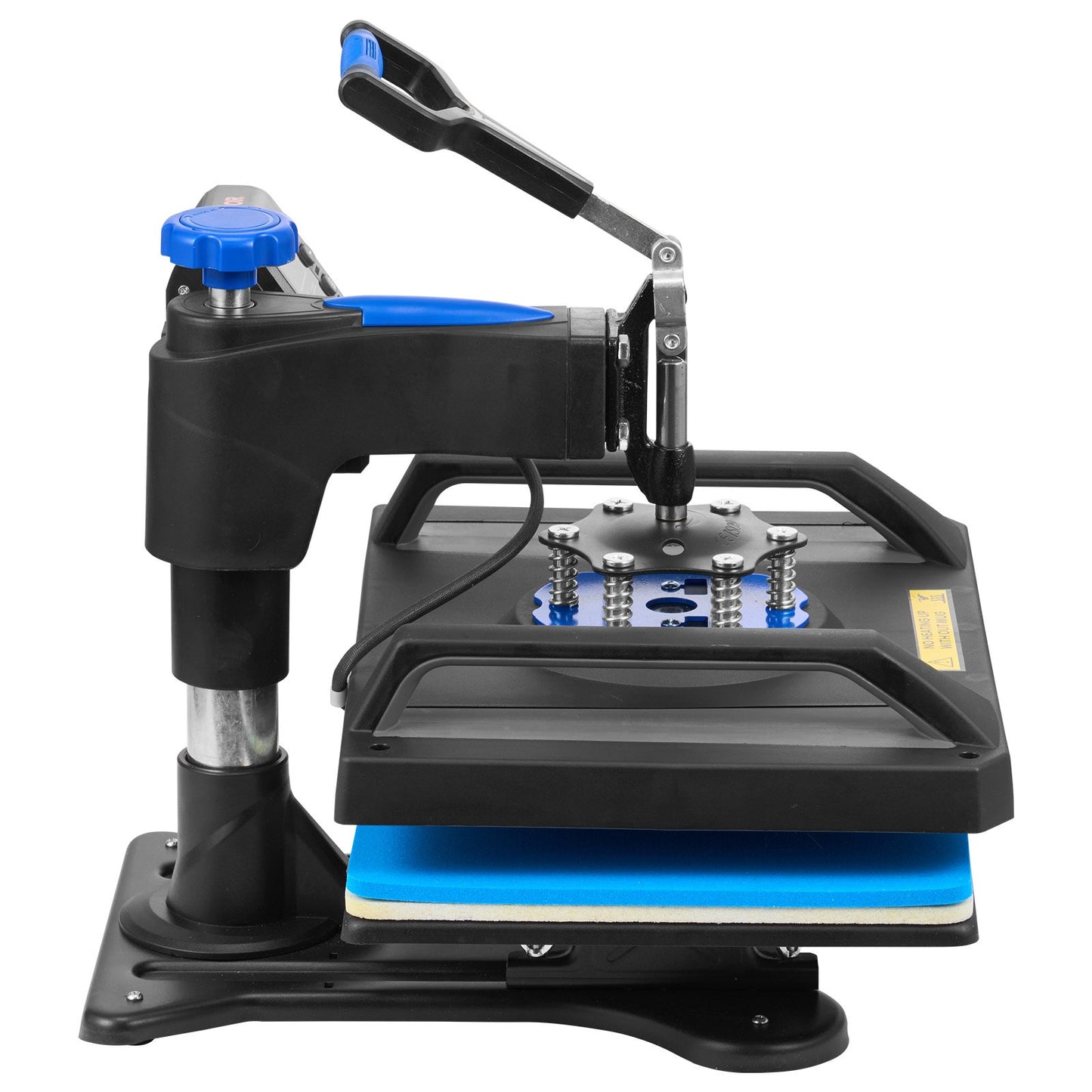 Heat Press Machine, 12 x 15 Inches, Fast Heating, 360 Swing Away Digital Sublimation T-Shirt Vinyl Transfer Printer with Anti-Scald Surface, Canvas Bag, Pillow, Banner, ETL Listed, Blue