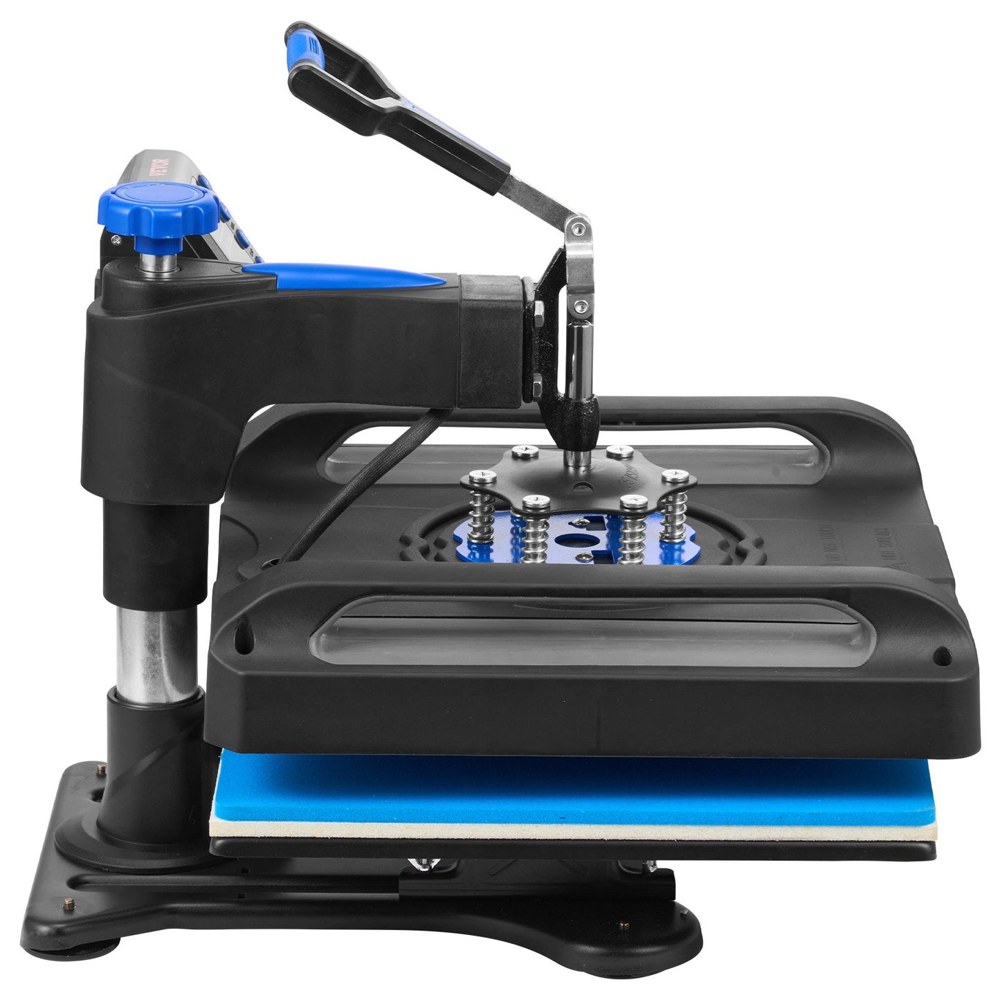 Heat Press Machine, 15" x 15" Fast Heating, 360 Swing Away Digital Sublimation T-Shirt Vinyl Transfer Printer with Anti-Scald Surface, Canvas Bag, Banner, Pillow, ETL Listed, Blue