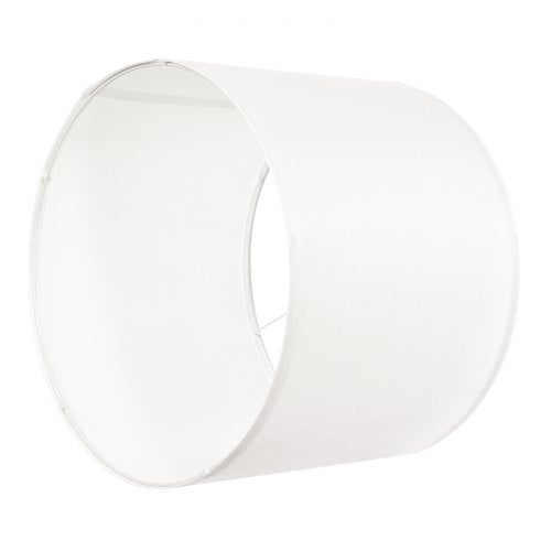 Trommel-Lampenschirme, 2er-Set, 40,6 x 40,6 x 30,5 cm, Lampenschirm mit Harfe (cremefarben)