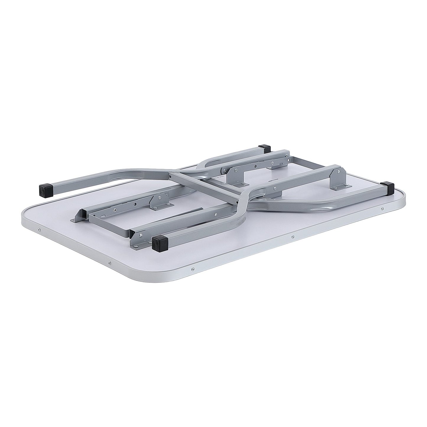 Pet Grooming Table Two Arms with Clamp, 117cm Dog Grooming Station, Foldable Pet Trimming Stand for Medium and Small Dogs, Free Two No Sit Bite Holders with Grooming Loop, Bearing 149.7kg