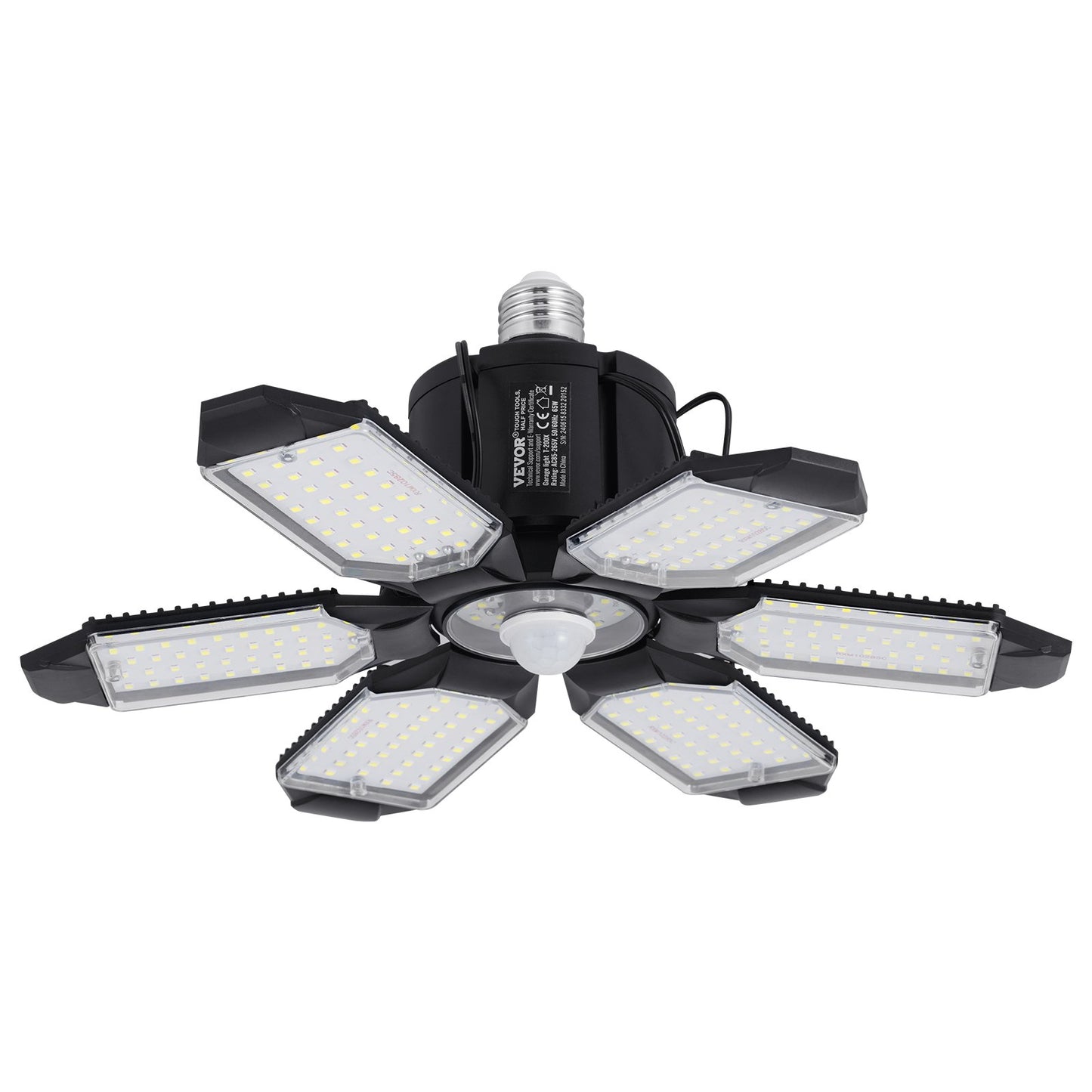 LED-Garagenleuchte 15000LM 2er-Pack verformbare helle Ladendeckenleuchte