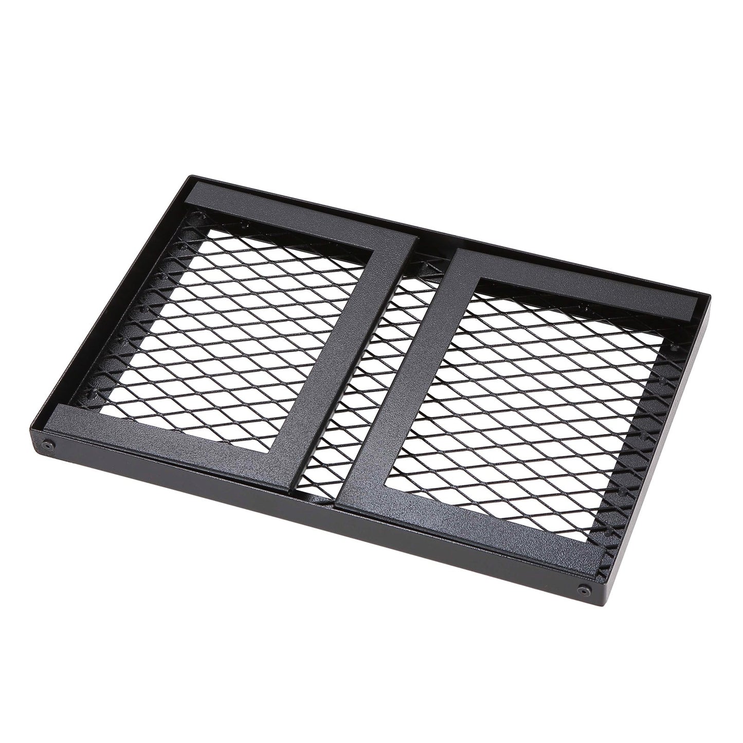 Folding Campfire Grill Portable Camping Fire Pit Steel Outdoor BBQ Picnic