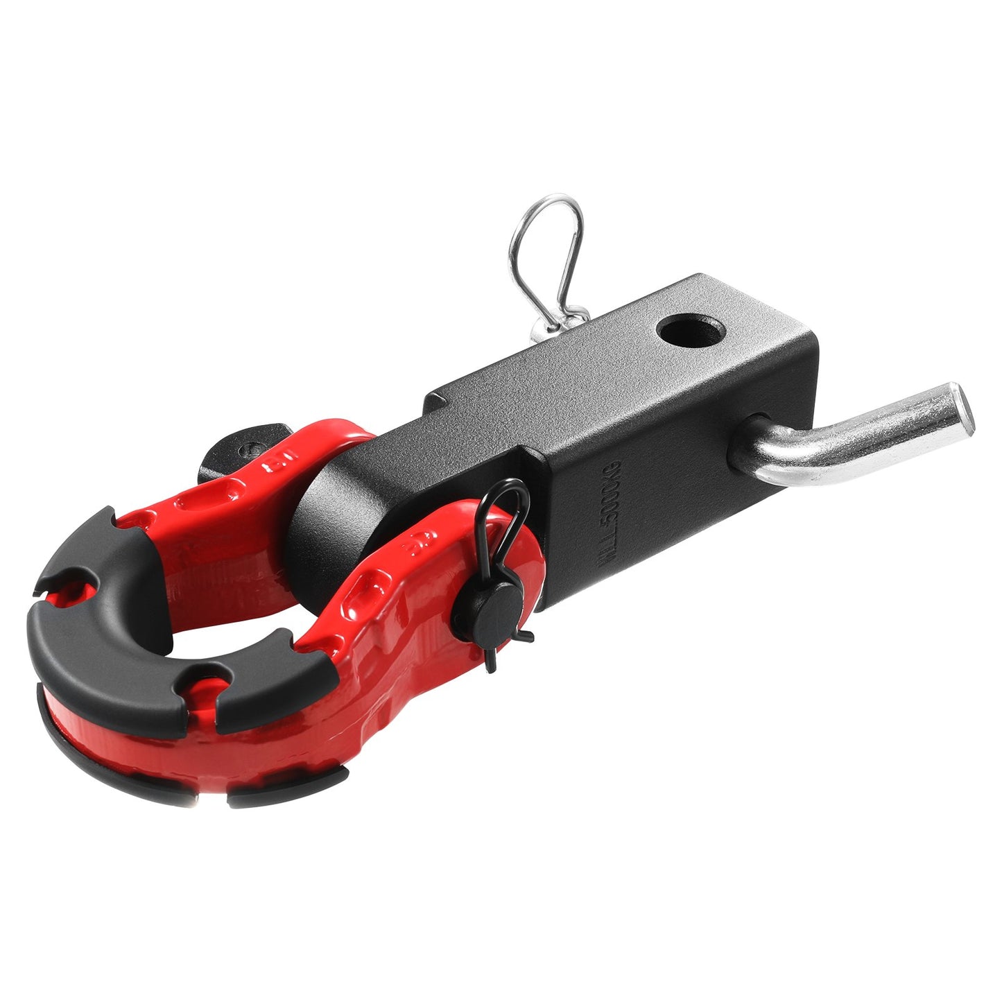 2" Trailer Shackle Hitch Mottagare D-Ring Recovery för Truck Jeep 65900 lbs