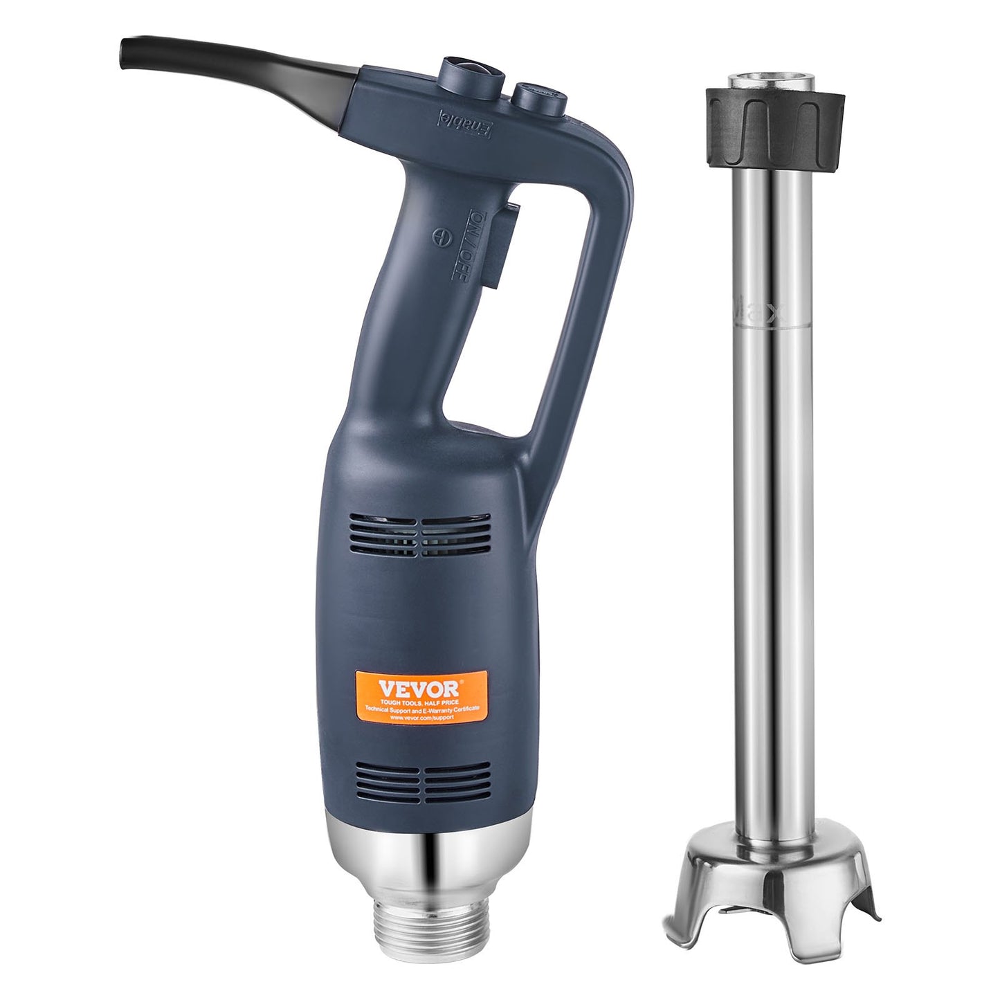 Commercial Immersion Mixer 350W Heavy Duty Hand Blender for Soup Sauces