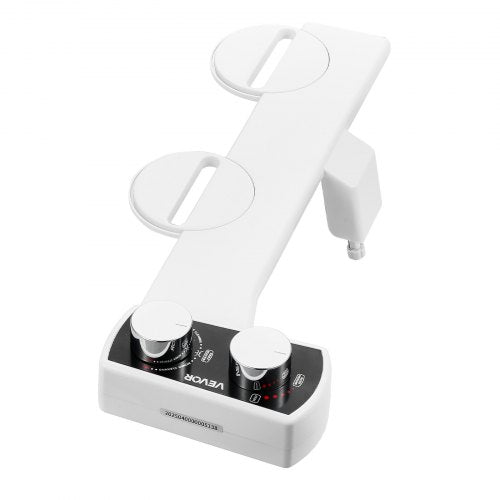 Toilet Bidet Accessories Non-Electric Dual Nozzles Adjustable Pressure