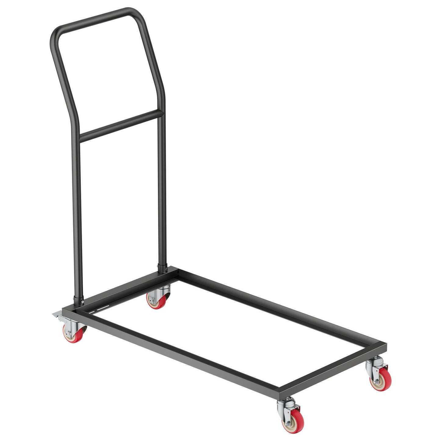 Hopfällbar stolsvagn för 25 stolar på 300 LBS L-form vertikal