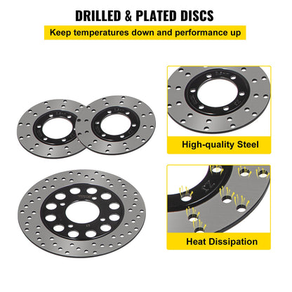 Complete Go-Kart Brake Master Cylinder Kit KD150BRKIT Go Kart