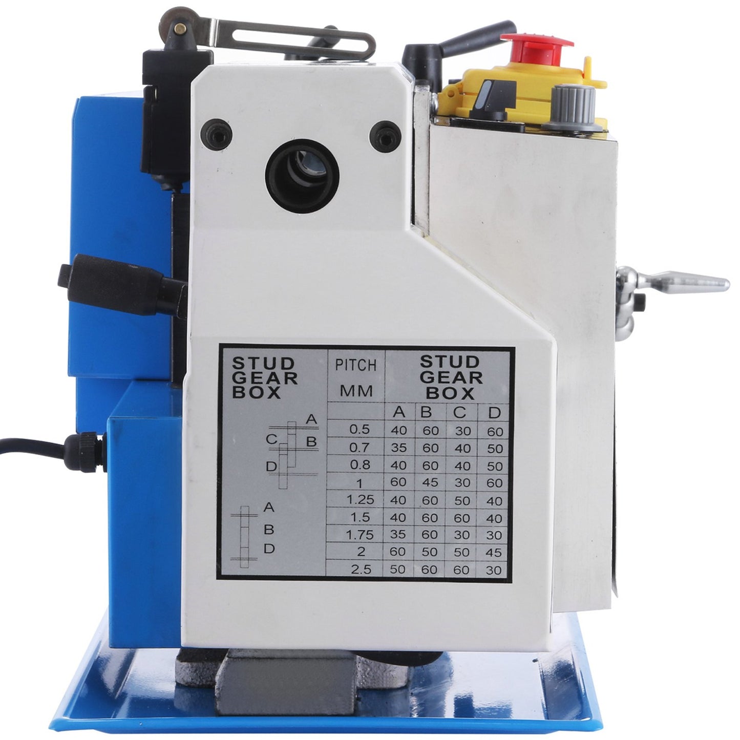 Mini-Metalldrehmaschine, 7 x 12 Zoll, präzise variable Geschwindigkeit, 2250 U/min, 400 W, Teleskop-Skalensätze, automatische Drehbank für die Metall- und Holzbearbeitung mit 3-Backen-Selbstzentrierfutter