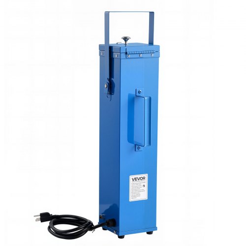 Portable Welding Rod Oven, 10LBS Capacity Electrodes Drying Oven 230W 120V, 300℉ Fast Heating Welding Rods Dryer for 18-inch Stick Electrodes - with Easy-to-Carry Handle & Safety Locking Latch