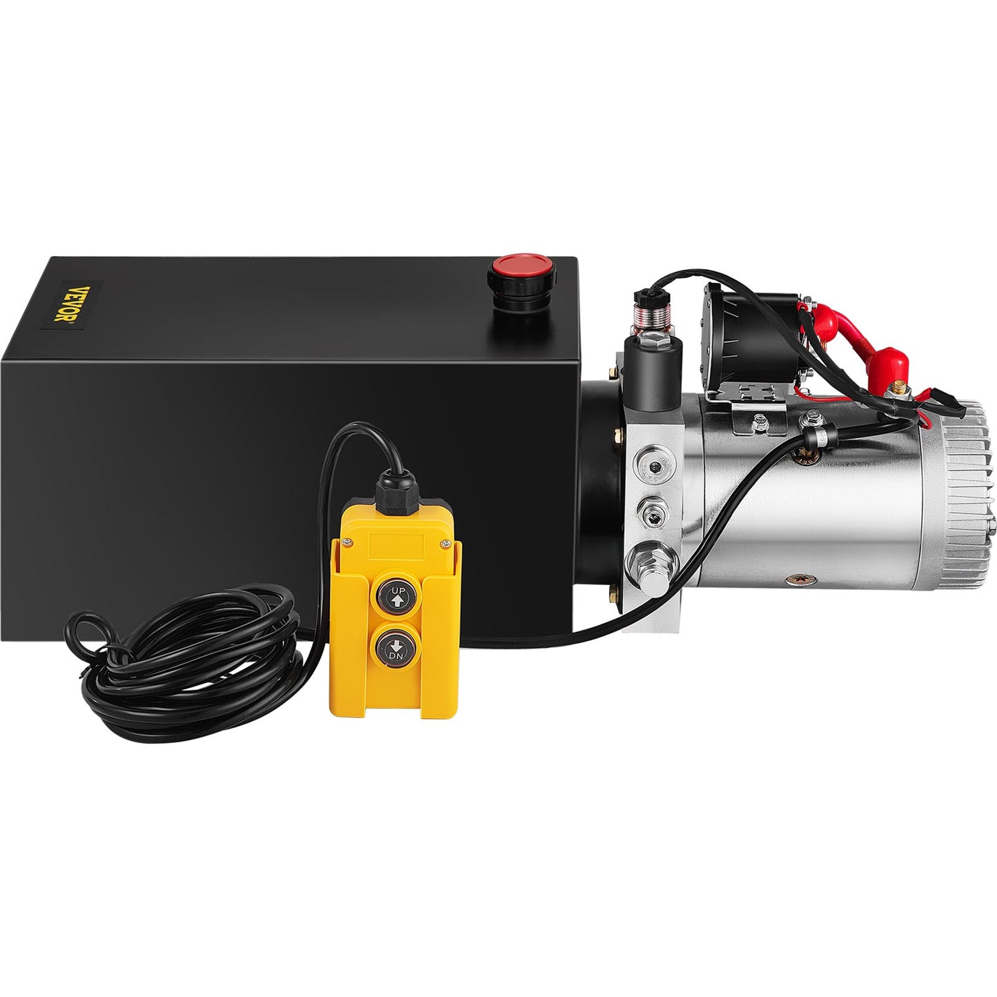 10 Quart Einfachwirkende Hydraulikpumpe Dump Trailer Relief Reparatur 12v