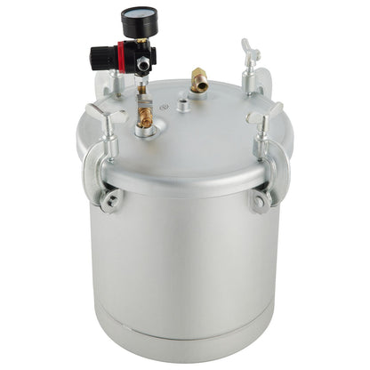 Kommerzieller Farbdruckbehälter, 2,5 Gallonen Druckbehälter, 10 l Druckfarbbehälter, Spritzpistole, 1,5 mm Düse, Farbspritzgerät für Lackierungen mit 10 l Fassungsvermögen