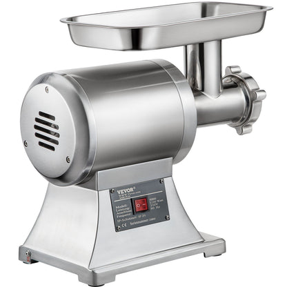 8500W Commercial Stainless Steel 450lbs Meat Grinder Cutting Blade Sheet Metal Sausage Stuffer