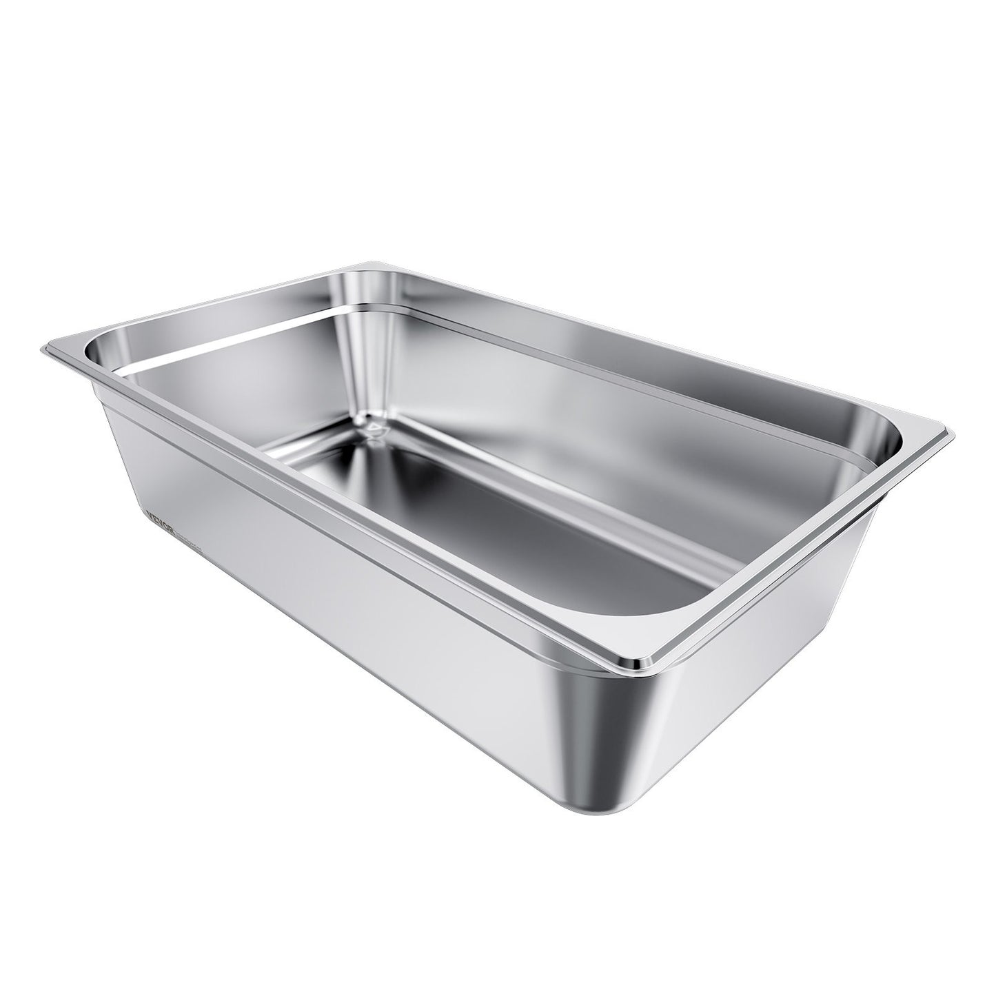 1 Pack Stainless Steam Hotel Pan, Full Size Table Steam Pan, 6 Inch Deep Anti Jam Restaurant Supplies Reusable Rustproof Catering Storage for Home, Party, Restaurant, Hotel, Buffet