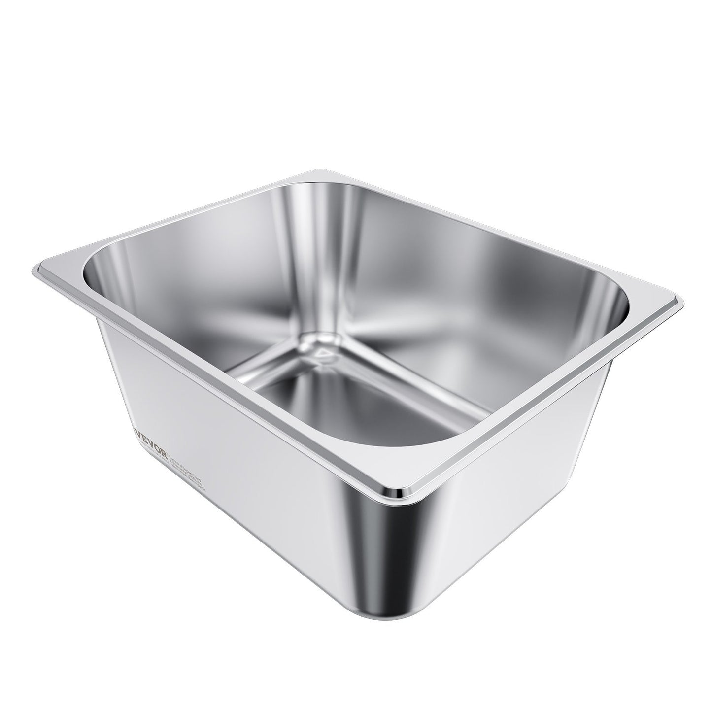 2 Pack Stainless Steam Hotel Pans, 1/2 Size Table Steam Pans With Lids, 6 Inch Deep, Anti Jam Restaurant Supplies Reusable Catering Storage for Home, Party, Restaurant, Hotel, Buffet