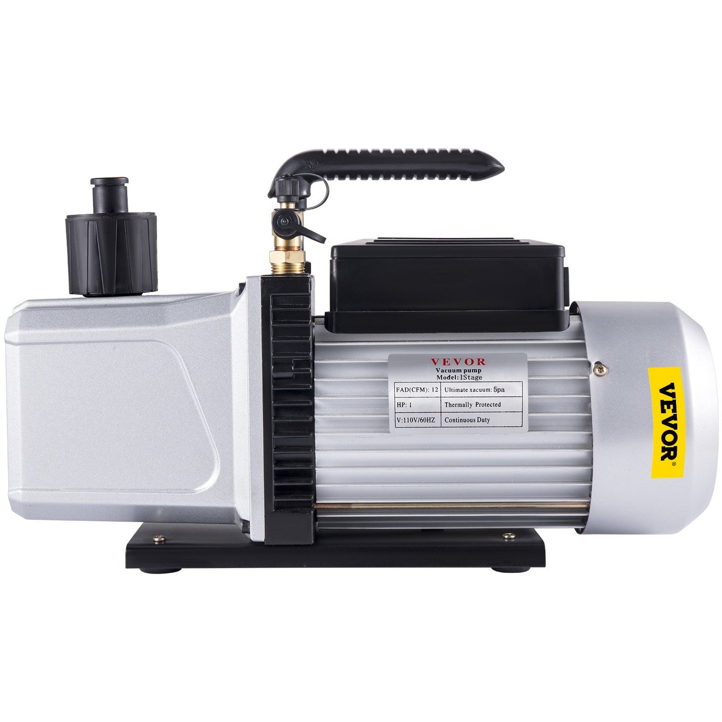 Vakuumpump Dubbelsteg 12CFM 340 L/min Inloppsport 1/4