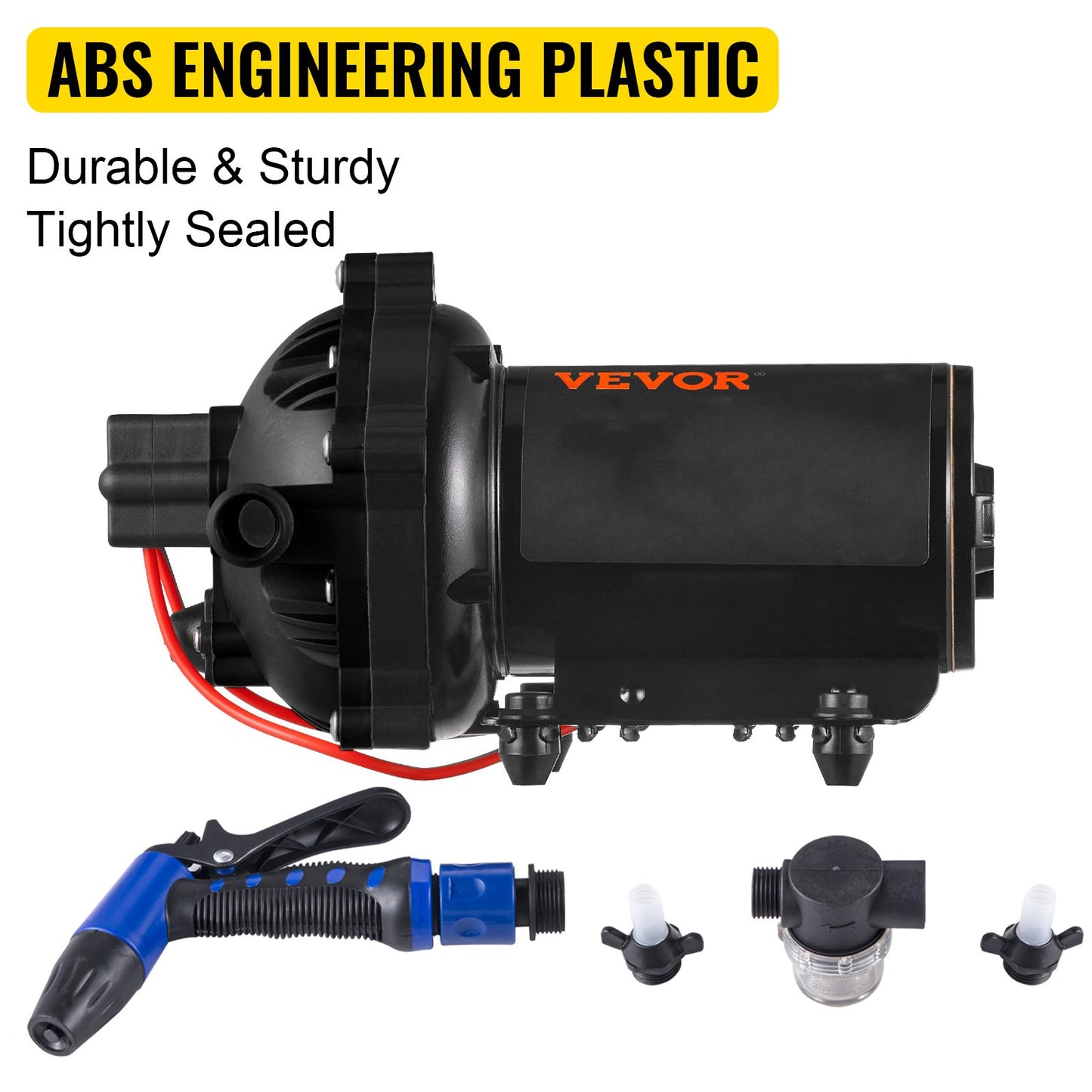 Washdown Deck Wash Pump Kit 12v 20 Lpm 70 Psi Caravan Rv Boat Marine