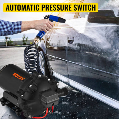 Washdown Deck Wash Pump Kit 12v 20 Lpm 70 Psi Caravan Rv Boat Marine