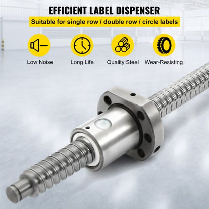 RM1605-1000mm Kulskruv med backspärr och BF12/BK12 och 6,35*10mm koppling |  EU