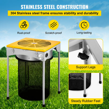 18" Tabletop Hydroponic 3-Speed Electric Leaf Bud Trimmer Trim Reaper with 6 Extra Blades