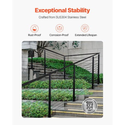 cable railing post 42x2x2 in with 30° angled holes 1JZLGZXHS106W3XAA001V0 | EU