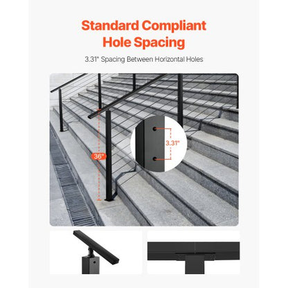 cable railing post 36x2x2 in with 30° angled holes 1JZLGZXHS914YIVIS001V0 | EU