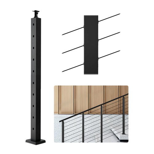 cable railing post 36x2x2 in with 30° angled holes 1JZLGZXHS914YIVIS001V0 | EU
