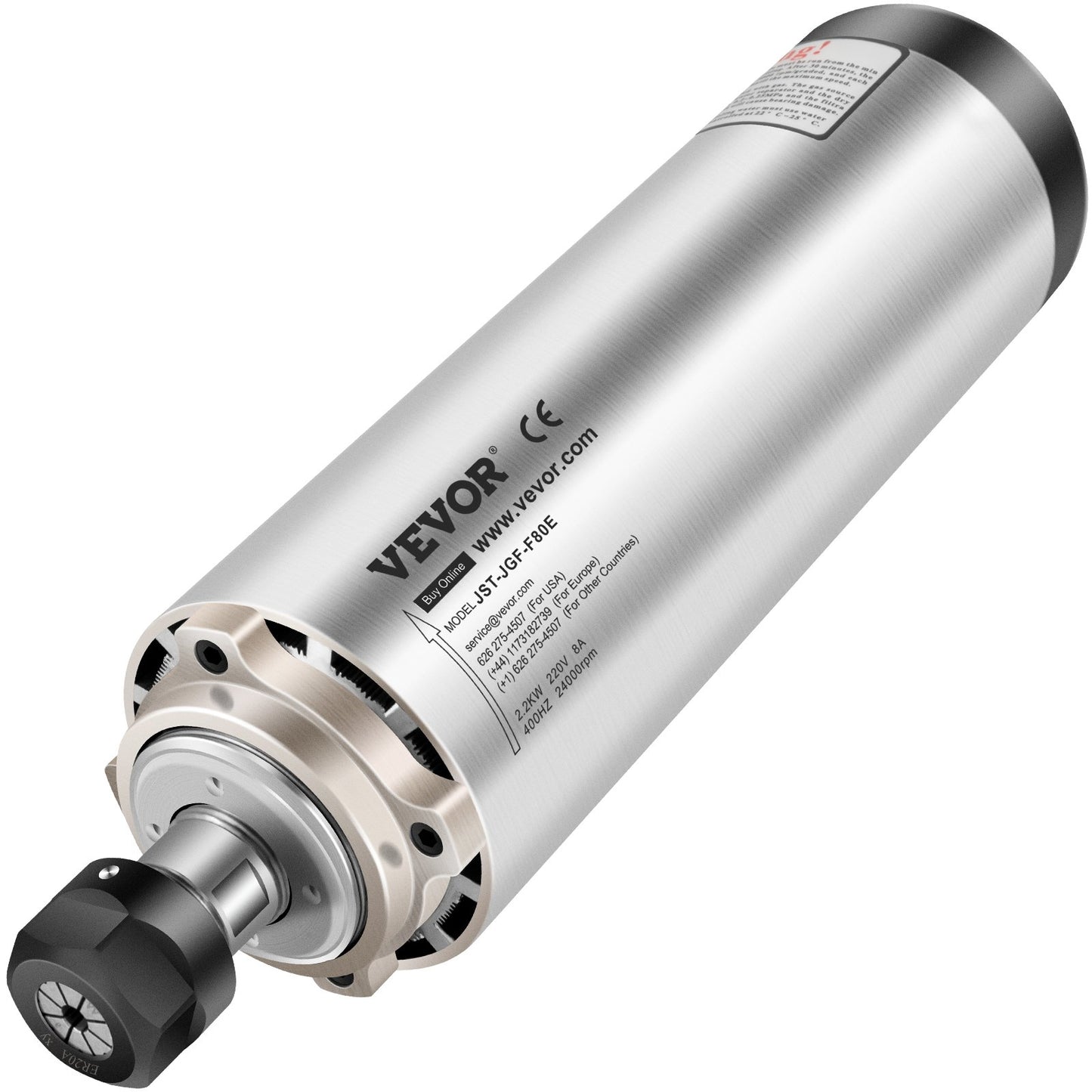 2,2 KW 2220 V luftgekühlter Spindelmotor ER20 CNC-Luftkühlungsspindelmotor für CNC-Gravierfräsmaschine