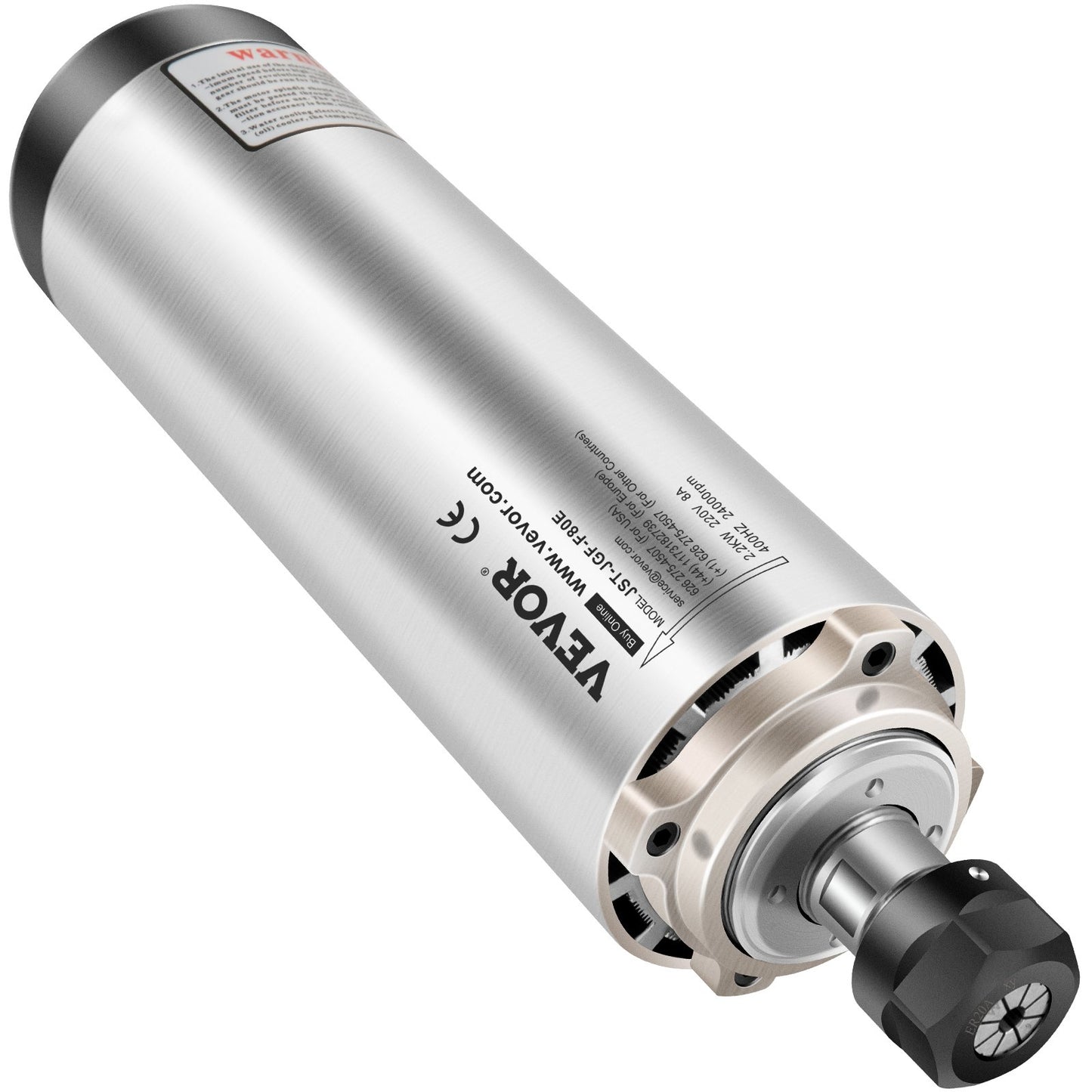 2,2 KW 2220 V luftgekühlter Spindelmotor ER20 CNC-Luftkühlungsspindelmotor für CNC-Gravierfräsmaschine