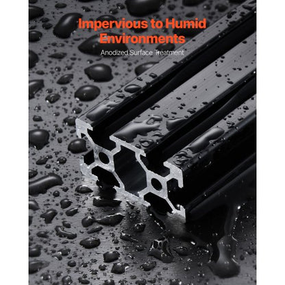 5PCS 39.4 inch (1000mm) T-Slot 2040 Aluminum Extruded Anodized Linear Rail | EU