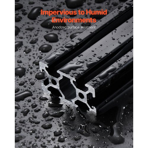 5PCS 59 inch (1500mm) T-Slot 2040 Aluminum Extruded Anodized Linear Rail | EU