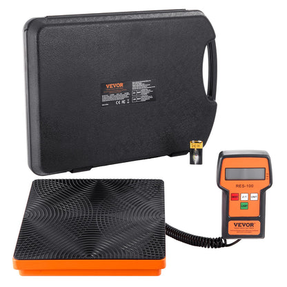 Electronic Digital Refrigerant Charging Freon Weight Scale 220LB for HVAC