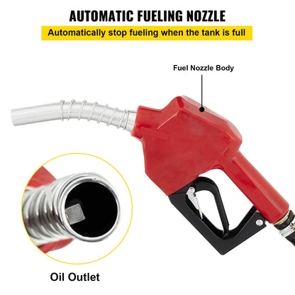 Dieselpumpe 220 V Öltransferpumpe Pumpe Diesel 40 l/min Elektrischer Kraftstoff Selbstansaugende Dieselkraftstoff-Transferpumpe Öl Dieselpumpe