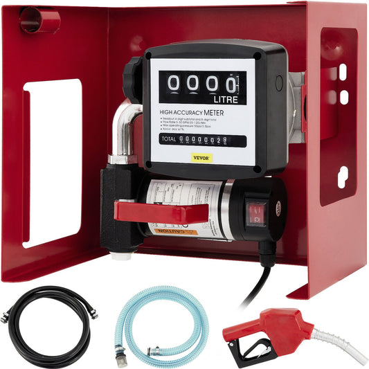 Diesel Pump 220V Oljeöverföringspump Pump Diesel 40l/Min Elektriskt bränsle Självsugande dieselbränsleöverföringspump Oljedieselpump