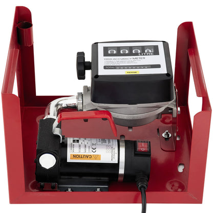 Dieselpumpe 220 V Öltransferpumpe Pumpe Diesel 40 l/min Elektrischer Kraftstoff Selbstansaugende Dieselkraftstoff-Transferpumpe Öl Dieselpumpe