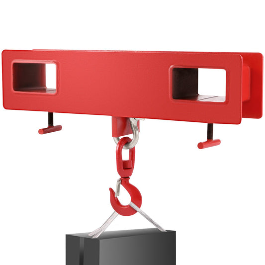 2 tons gaffeltruck lyftkrok 4000 LBS/2000KG Kapacitet Gaffeltruck Gaffellyft Svängkrok Mobilkran Gaffeltrucktillbehör