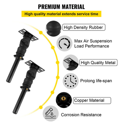 Luftstoßdämpfer für die hintere Kabine für International Prostar 2008+ 3595977C96 3595977C95 Luftstoßdämpfer für die Kabine dämpfen Fahrvibrationen (zwei Stück (ein Paar))