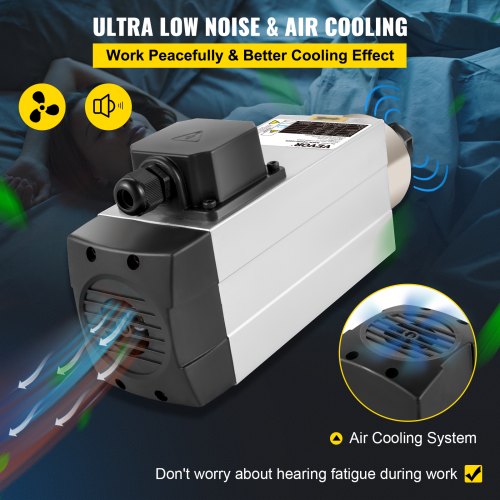 3,0 kW 220 V luftgekühlter Spindelmotor CNC-Luftkühlungsspindelmotor für CNC-Gravierfräsmaschine | EU